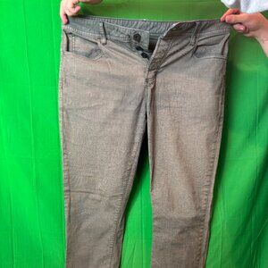 James Perse Stanzer Grey 5-Pocket Garment-Dyed Pants — Size 33